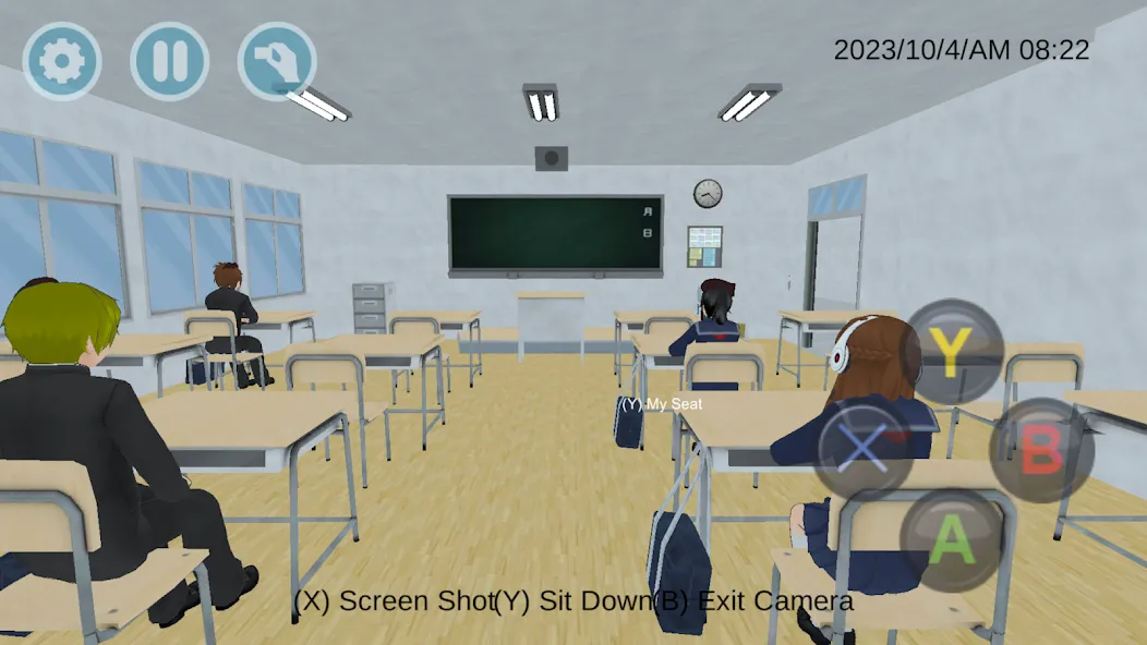 Скачать взлом High School Simulator 2018 (Хай Скул Симулятор 2018)  [МОД Menu] — полная версия apk на Андроид screen 5