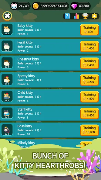 Взломанная Battle Cat Hero (Баттл Кэт Герой)  [МОД Все открыто] — стабильная версия apk на Андроид screen 3