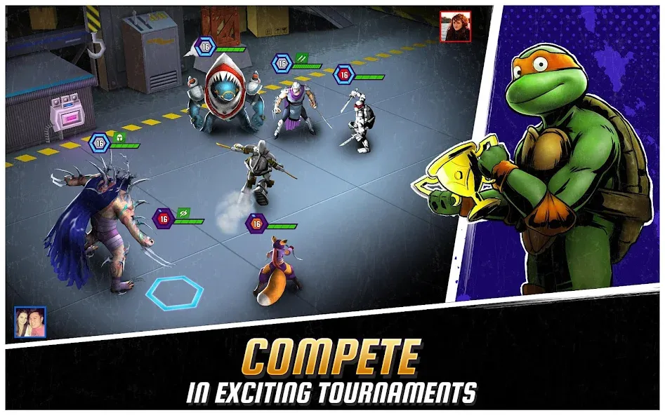 Взломанная Ninja Turtles: Legends  [МОД Бесконечные монеты] — последняя версия apk на Андроид screen 3