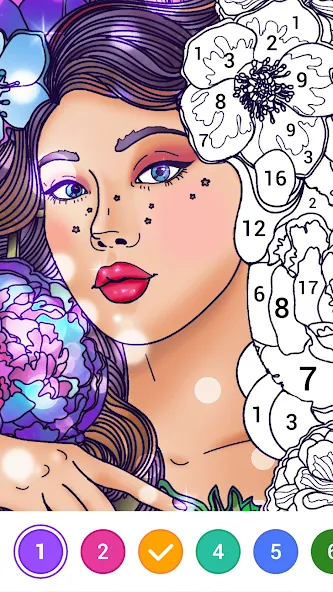 Взлом Magic Paint: Color by number (Магик Пейнт)  [МОД Бесконечные монеты] — полная версия apk на Андроид screen 1