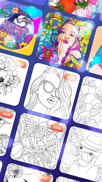 Взлом Magic Paint: Color by number (Магик Пейнт)  [МОД Бесконечные монеты] — полная версия apk на Андроид screen 3