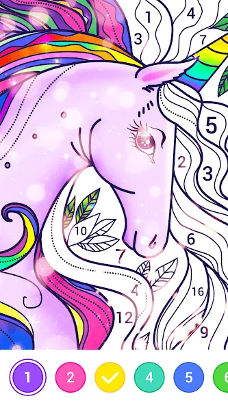 Взлом Magic Paint: Color by number (Магик Пейнт)  [МОД Бесконечные монеты] — полная версия apk на Андроид screen 5