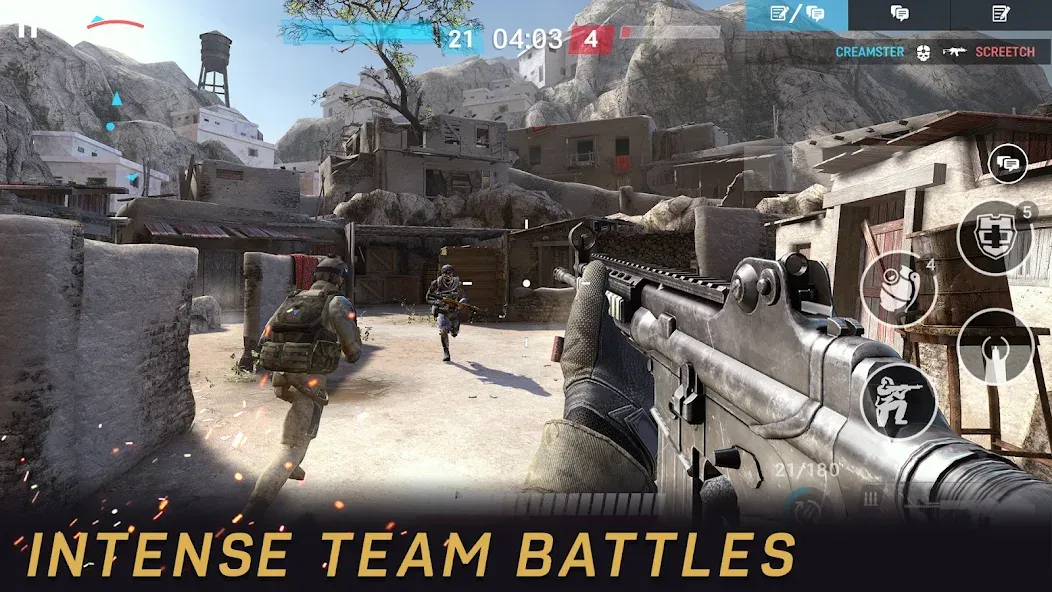 Взломанная Warface GO: FPS shooting games (Варфейс ГО)  [МОД Меню] — стабильная версия apk на Андроид screen 4