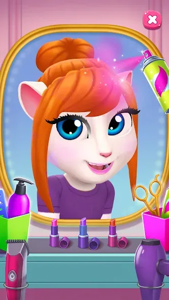 Взлом My Talking Angela 2  [МОД Меню] — стабильная версия apk на Андроид screen 2
