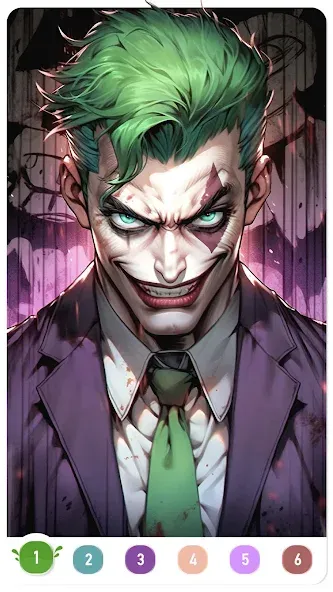 Скачать взлом Clown Color, Paint by number  [МОД Меню] — стабильная версия apk на Андроид screen 3
