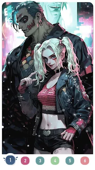 Скачать взлом Clown Color, Paint by number  [МОД Меню] — стабильная версия apk на Андроид screen 4