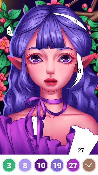 Скачать взлом Art Coloring — Color by Number  [МОД Все открыто] — последняя версия apk на Андроид screen 1