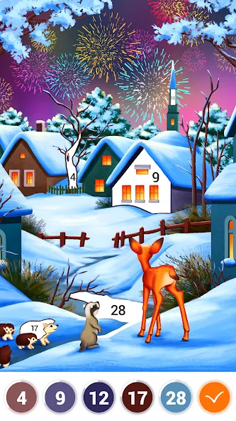 Скачать взлом Art Coloring — Color by Number  [МОД Все открыто] — последняя версия apk на Андроид screen 2