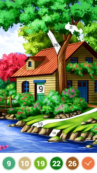 Скачать взлом Art Coloring — Color by Number  [МОД Все открыто] — последняя версия apk на Андроид screen 3