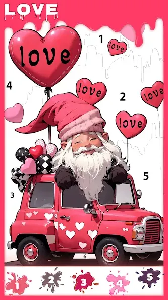 Скачать взломанную Paint Color: Color by number  [МОД Меню] — стабильная версия apk на Андроид screen 3