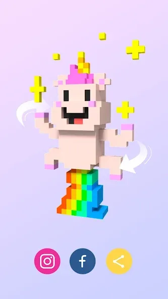 Взлом Pixel.ly 3D  [МОД Меню] — последняя версия apk на Андроид screen 5