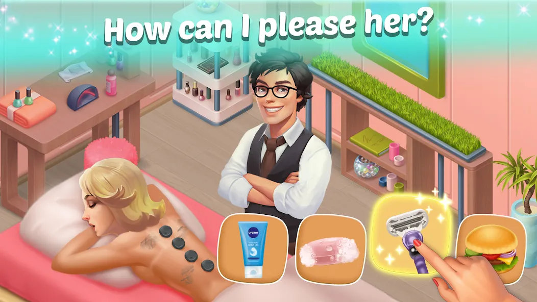Скачать взлом Family Hotel: love & match-3 (Фэмели Отель)  [МОД Unlocked] — стабильная версия apk на Андроид screen 1
