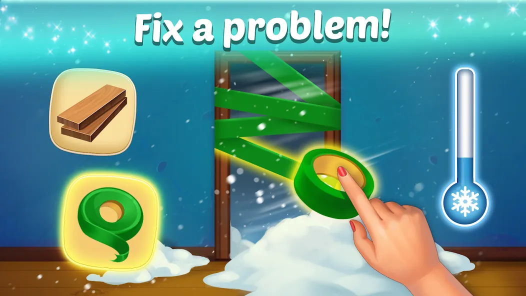 Скачать взлом Family Hotel: love & match-3 (Фэмели Отель)  [МОД Unlocked] — стабильная версия apk на Андроид screen 4
