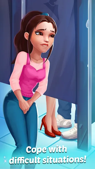 Скачать взломанную Family Town: Match-3 Makeover (Фэмили Таун)  [МОД Menu] — полная версия apk на Андроид screen 3