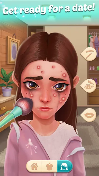 Скачать взломанную Family Town: Match-3 Makeover (Фэмили Таун)  [МОД Menu] — полная версия apk на Андроид screen 4