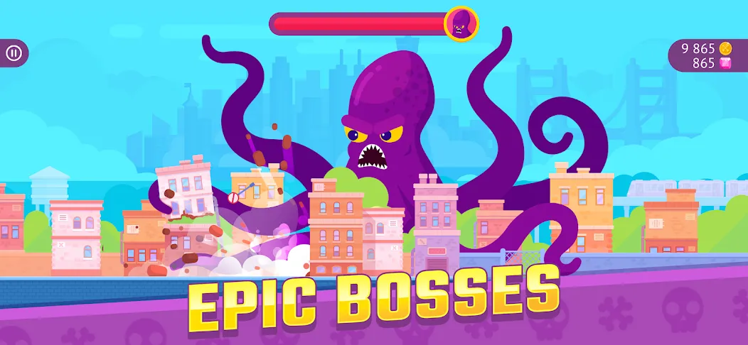 Взлом Bowmasters: Archery Shooting (Боумастерс)  [МОД Unlimited Money] — стабильная версия apk на Андроид screen 2