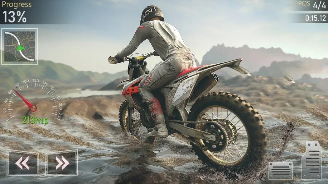 Скачать взлом Motocross MX Dirt Bike Games  [МОД Mega Pack] — полная версия apk на Андроид screen 3