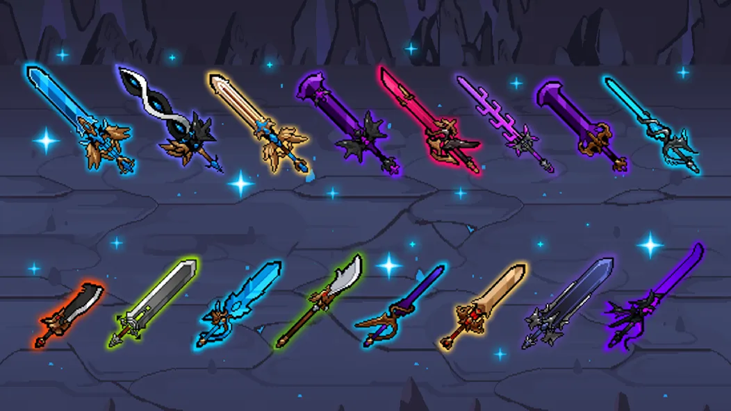 Скачать взлом Hero Sword — Idle RPG (Хиро Сворд)  [МОД Все открыто] — полная версия apk на Андроид screen 3