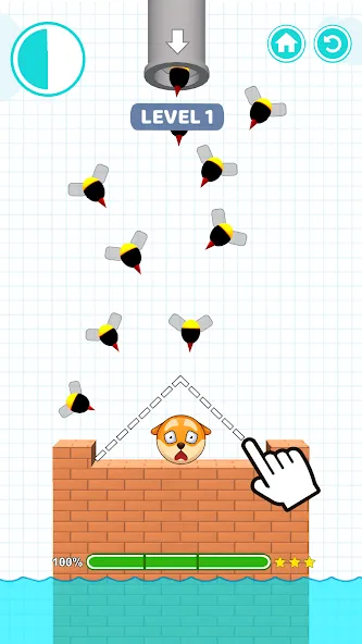 Взлом Save Balls: Brain Teaser Games  [МОД Много монет] — полная версия apk на Андроид screen 1