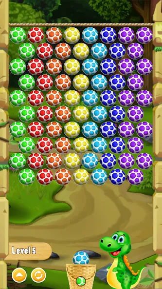 Скачать взломанную Shoot Dinosaur Eggs  [МОД Menu] — стабильная версия apk на Андроид screen 5