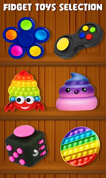 Взломанная Antistress : Relaxing games (Антистресс)  [МОД Бесконечные деньги] — полная версия apk на Андроид screen 1