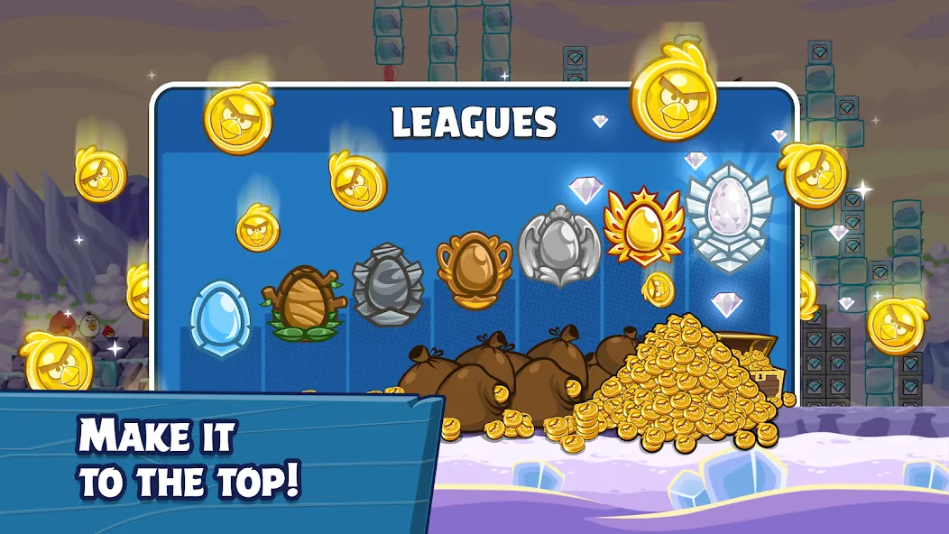 Скачать взломанную Angry Birds Friends (Энгри Брдс Френдс)  [МОД Unlimited Money] — стабильная версия apk на Андроид screen 5