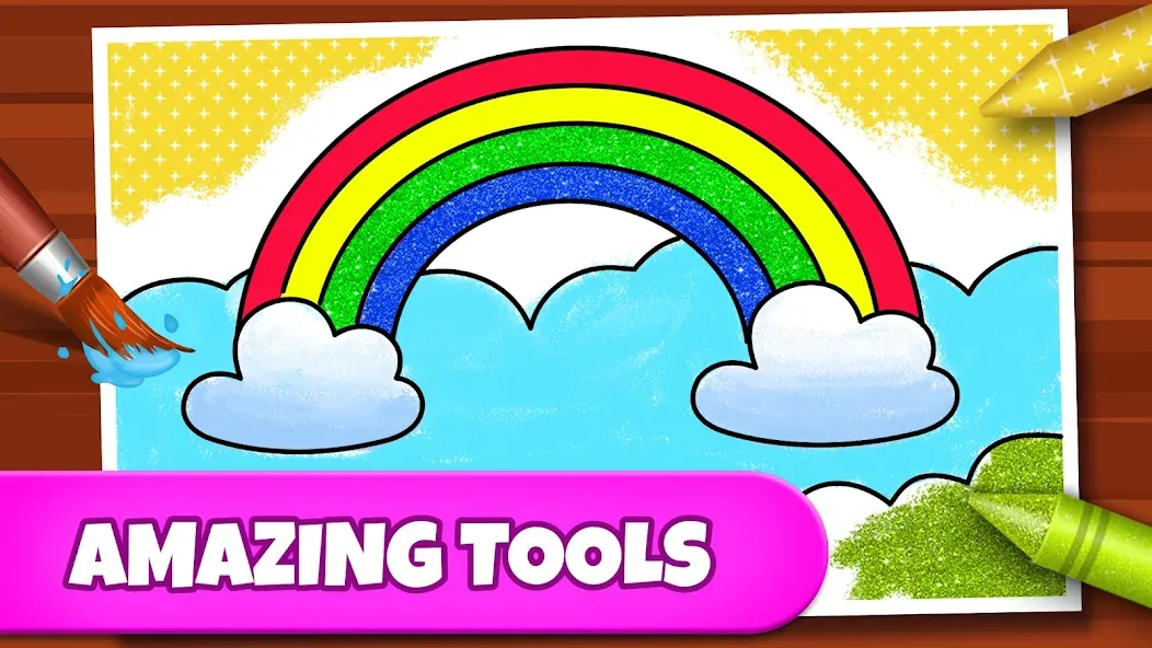 Скачать взломанную Coloring Games: Color & Paint  [МОД Много денег] — последняя версия apk на Андроид screen 3