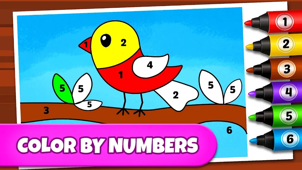 Скачать взломанную Coloring Games: Color & Paint  [МОД Много денег] — последняя версия apk на Андроид screen 5