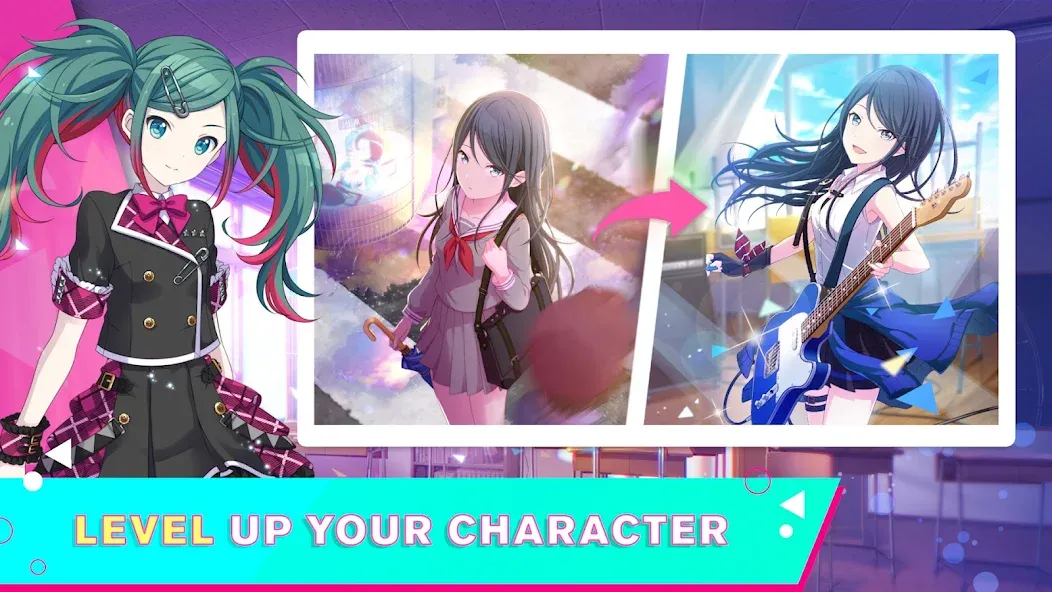 Взломанная HATSUNE MIKU: COLORFUL STAGE! (Хацуне Мику)  [МОД Бесконечные деньги] — последняя версия apk на Андроид screen 3