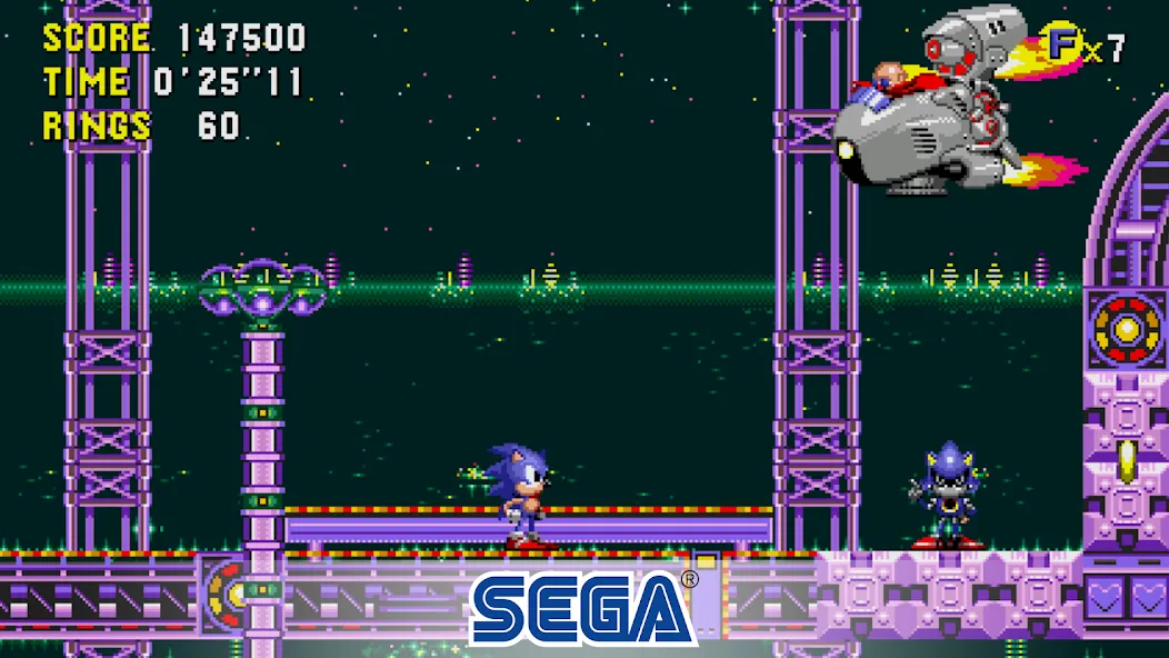 Взлом Sonic CD Classic (Соник СД Классик)  [МОД Unlimited Money] — последняя версия apk на Андроид screen 3