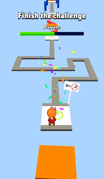 Взлом Fall Party.io: Match Race  [МОД Menu] — полная версия apk на Андроид screen 5