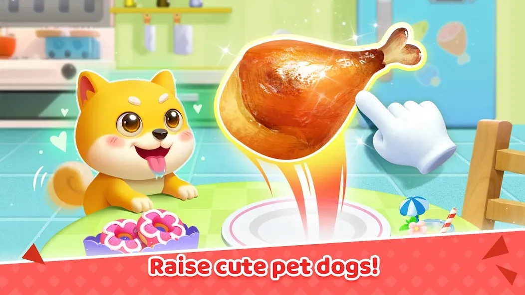 Взлом Baby Panda's House Games  [МОД Много денег] — последняя версия apk на Андроид screen 4