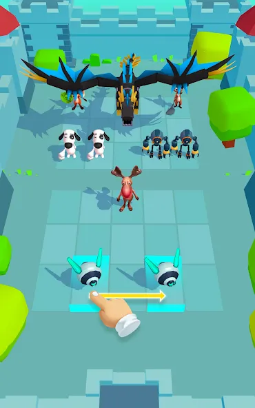 Скачать взлом Animal Merge — Evolution Games (Анимал Мерж)  [МОД Menu] — полная версия apk на Андроид screen 4