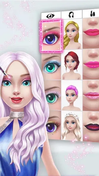 Скачать взломанную Fashion Makeover Stylist Game  [МОД Menu] — последняя версия apk на Андроид screen 4
