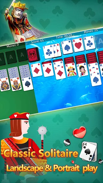Скачать взломанную klondike solitaire :card shark  [МОД Меню] — последняя версия apk на Андроид screen 2