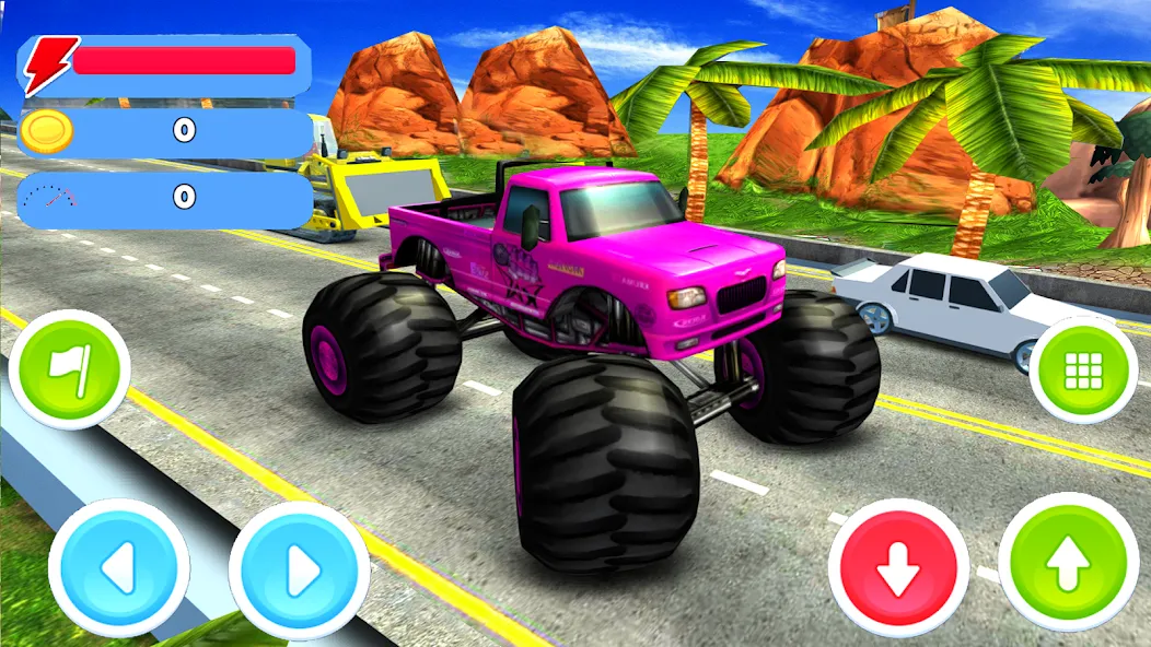 Взлом Toy Truck Drive  [МОД Все открыто] — стабильная версия apk на Андроид screen 4