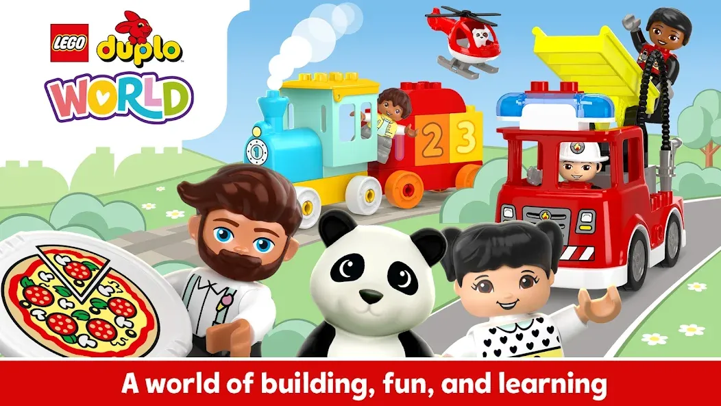 Скачать взлом LEGO® DUPLO® WORLD (ЛЕГО ДУПЛО МИР)  [МОД Бесконечные деньги] — полная версия apk на Андроид screen 1