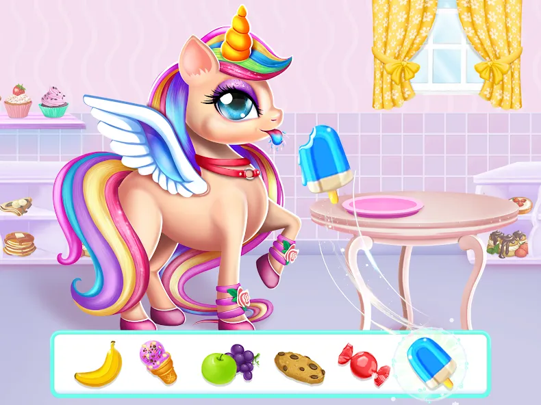 Взломанная Unicorn Dress up Girls Game  [МОД Бесконечные деньги] — полная версия apk на Андроид screen 5