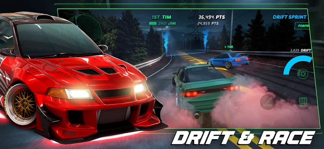 Скачать взлом Static Shift Racing (Статик Шифт Рейсинг)  [МОД Unlimited Money] — последняя версия apk на Андроид screen 1