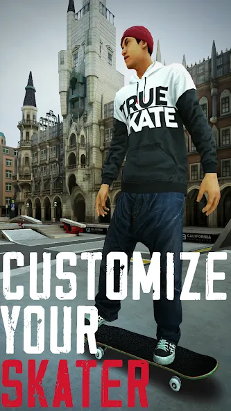 Скачать взломанную True Skate (Тру Скейт)  [МОД Menu] — стабильная версия apk на Андроид screen 3