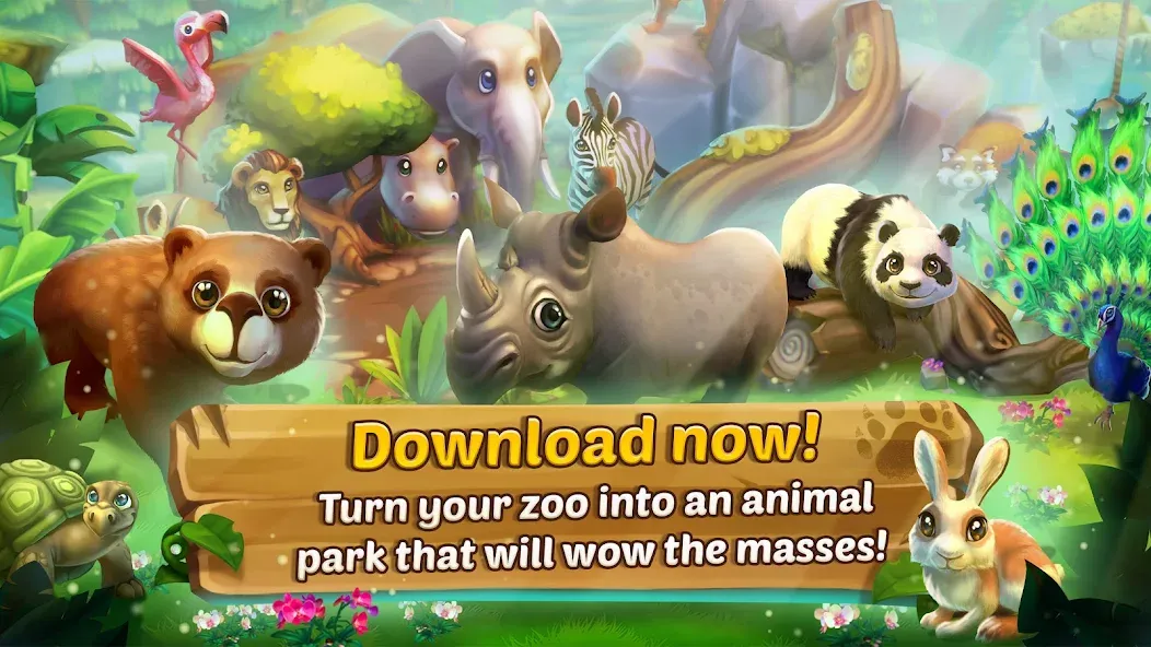 Взлом Zoo 2: Animal Park (Зу 2)  [МОД Бесконечные монеты] — полная версия apk на Андроид screen 4