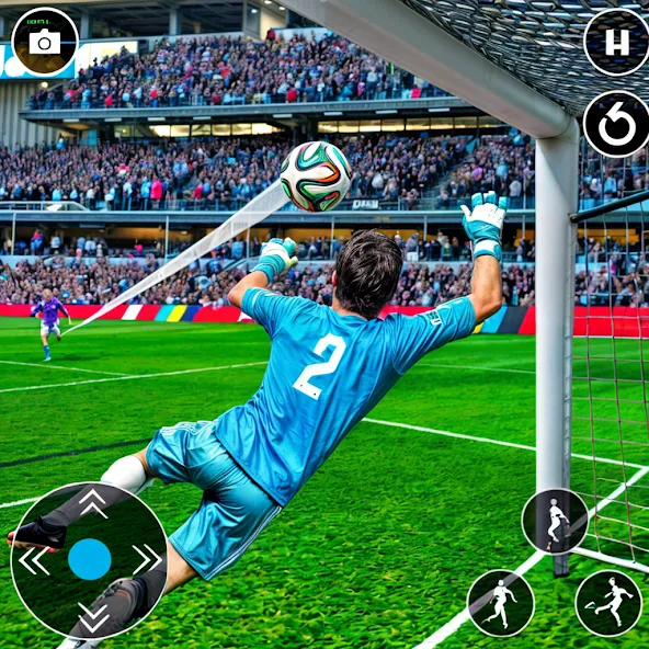 Скачать взлом Soccer Games Football 2022  [МОД Меню] — последняя версия apk на Андроид screen 1