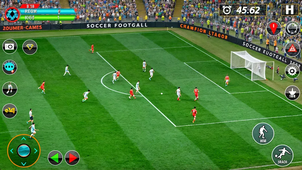 Скачать взлом Soccer Games Football 2022  [МОД Меню] — последняя версия apk на Андроид screen 3