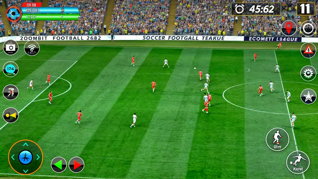 Скачать взлом Soccer Games Football 2022  [МОД Меню] — последняя версия apk на Андроид screen 4