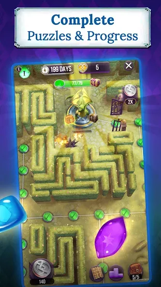 Скачать взлом Harry Potter: Puzzles & Spells  [МОД Unlocked] — стабильная версия apk на Андроид screen 5