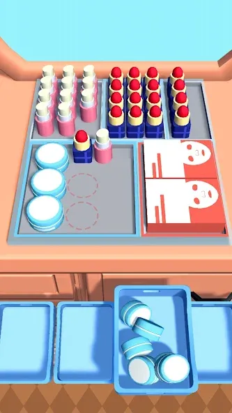 Взломанная Fill Up Fridge：Organizing Game  [МОД Меню] — стабильная версия apk на Андроид screen 3