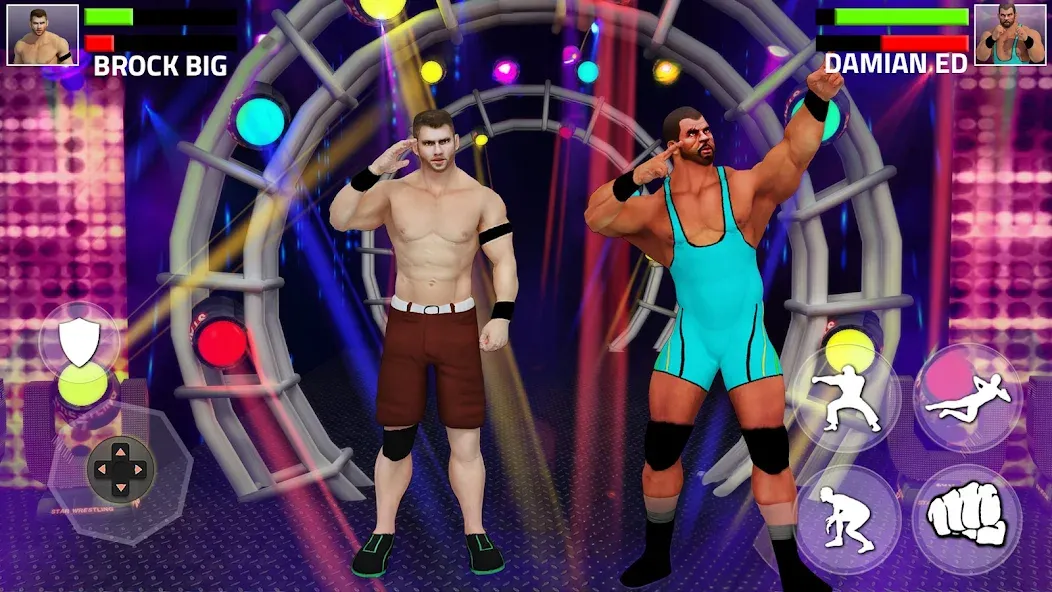Скачать взломанную Tag Team Wrestling Game (Таг Тим Реслинг Гейм)  [МОД Unlimited Money] — последняя версия apk на Андроид screen 3