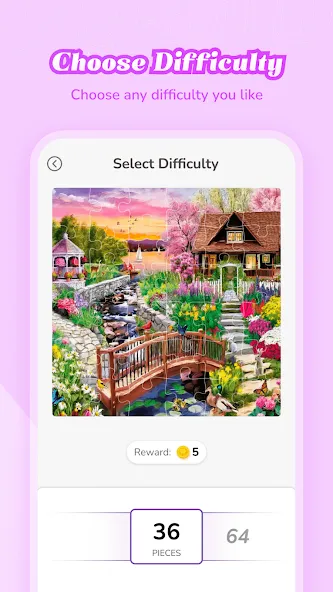 Скачать взломанную Fantasy Jigsaw — HD Puzzle (Фэнтези Пазл)  [МОД Menu] — последняя версия apk на Андроид screen 2