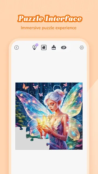 Скачать взломанную Fantasy Jigsaw — HD Puzzle (Фэнтези Пазл)  [МОД Menu] — последняя версия apk на Андроид screen 4