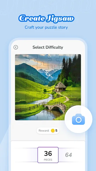 Скачать взломанную Fantasy Jigsaw — HD Puzzle (Фэнтези Пазл)  [МОД Menu] — последняя версия apk на Андроид screen 5